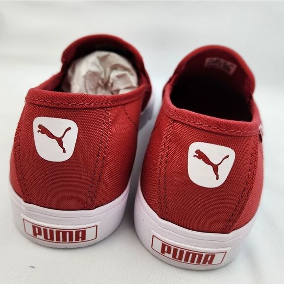 🩵NIB Puma Urban Red Bari Bandana Slip-on Sneakers Size 8 - Picture 9 of 15